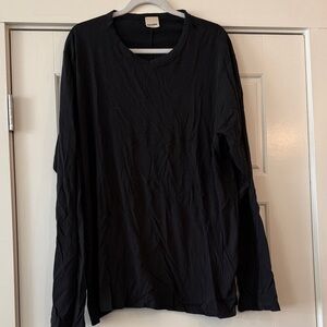 Baldwin Men's Black Long Sleeve Tee